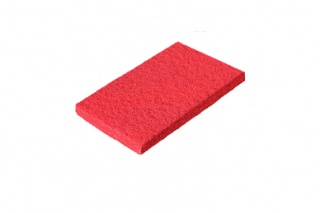 Red hand pad, 90x155 mm