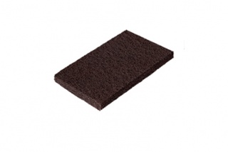 Brown hand pad, 90x155 mm