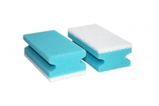 Kitchen sponge with a nail grip 130х70 mm, soft