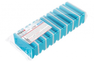 Scouring sponge 130x70 mm TERSO blue, nail grip, soft