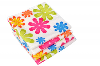Microfibre printed cloth 29x29 cm, 250 gsm, printed