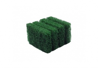Green hand pad, 64x96 mm