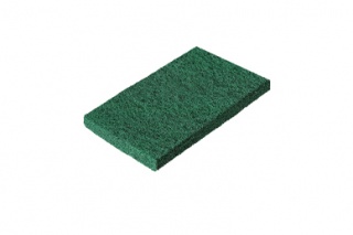 Green hand pad, 90x155 mm