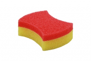 Bath sponge Hourglass 140x105 mm Massage