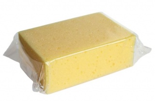 Multipurpose sponge 165x110 mm, dense PU foam, finishing works