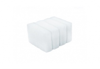 White hand pad, 64x96 mm