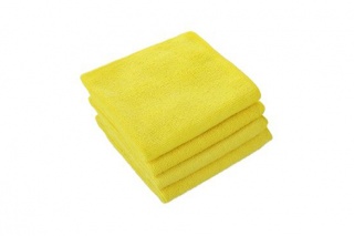 Microfiber cloth,  29x29 cm, 200 gsm, Ultrasonic edge