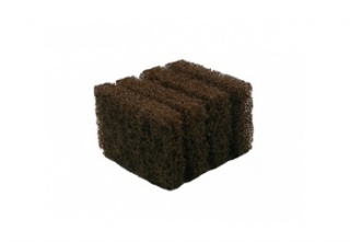 Brown hand pad, 64x96 mm