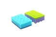 Kitchen sponge 96х64 mm, wavy surface