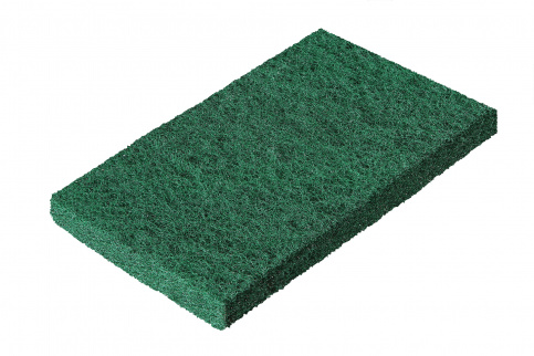 Green hand pad, 90x155 mm