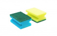 Kitchen sponge with a nail grip 85х64 mm, general purpose