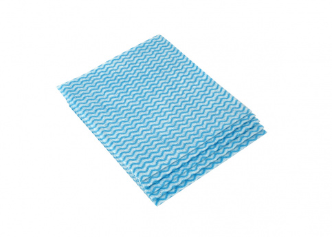 Multipurpose spunlace cloth wave print 34x38 cm, 70% viscose