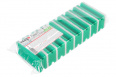 Scouring sponge 130x70 mm TERSO green, nail grip, soft