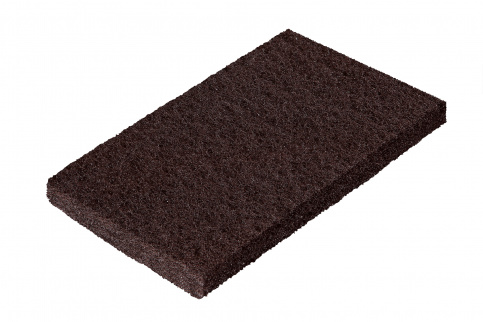 Brown hand pad, 90x155 mm
