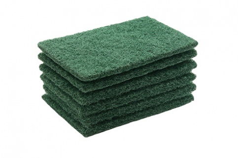 Scouring pad 90x155 mm AT, power scrubbing