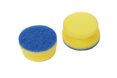 Kitchen sponge with a holder 95x50, soft & heavy-duty