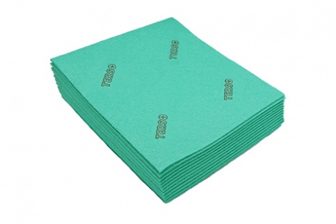 Viscose cloth 38x38 cm, 80% viscose, green