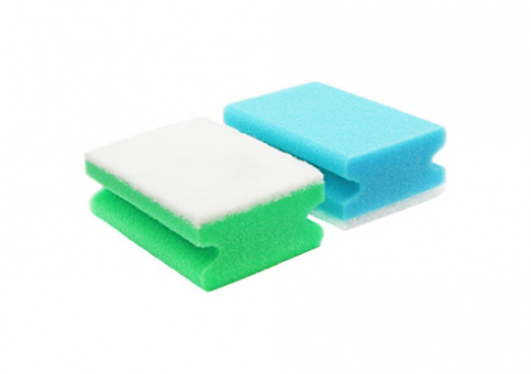 Kitchen sponge with a nail grip 94х70 mm, soft