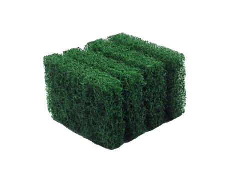 Green hand pad, 64x96 mm