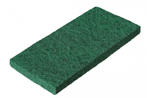 Green hand pad TERSO, 120x250 mm