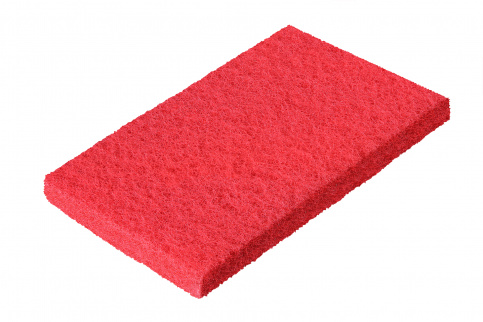 Red hand pad, 90x155 mm