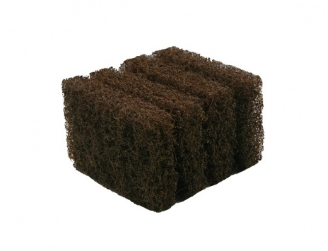 Brown hand pad, 64x96 mm
